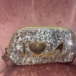 Nine West Sequin Makeup Bag